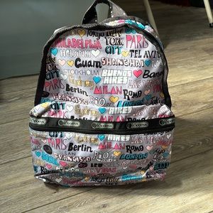 Lesportsac Cities Travel Backpack